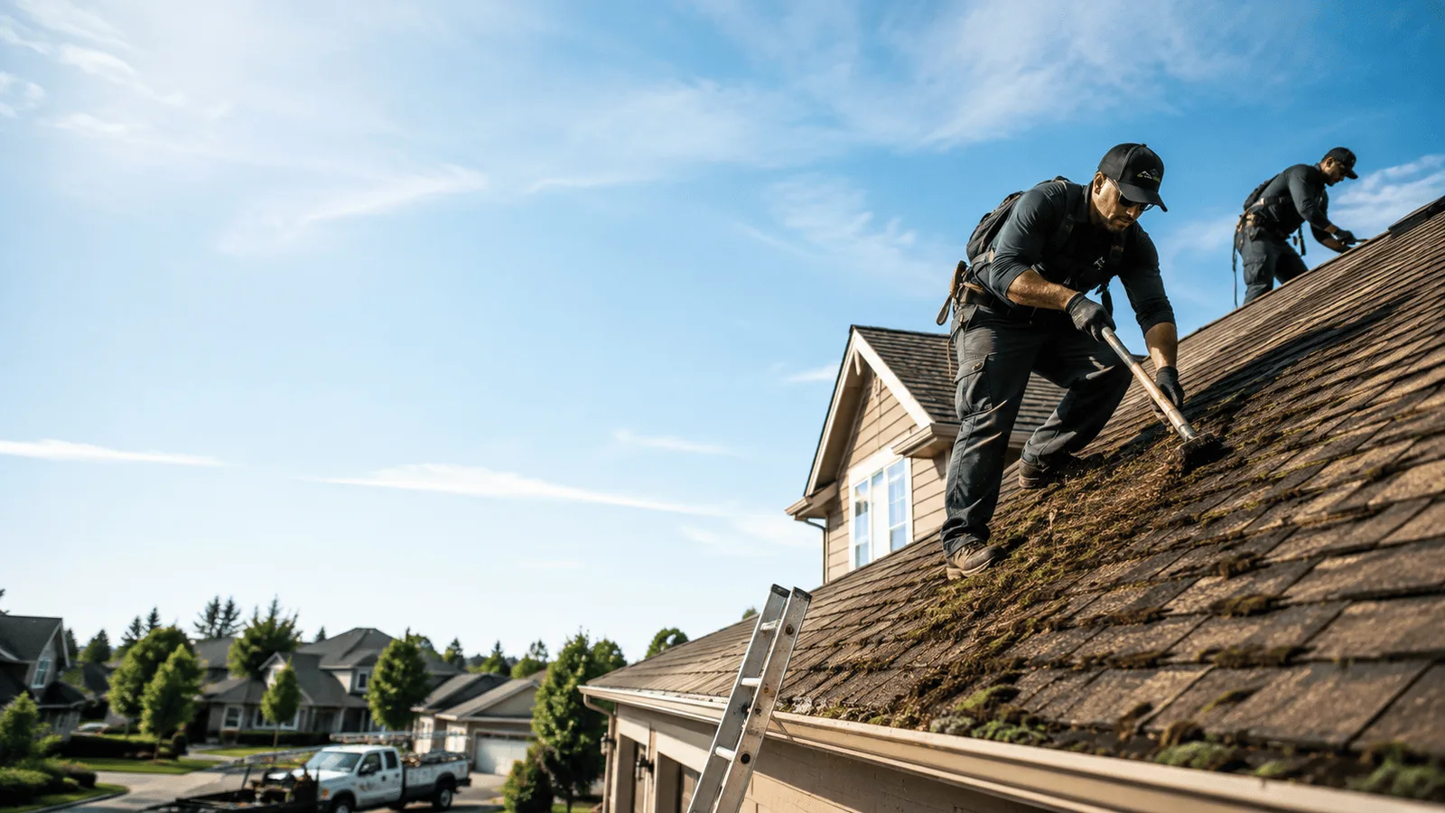 Roof Moss Removal in Stonewall, LA near me